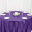 Sequin 120" Round Tablecloth Purple - Seamless Glittering Table Cover