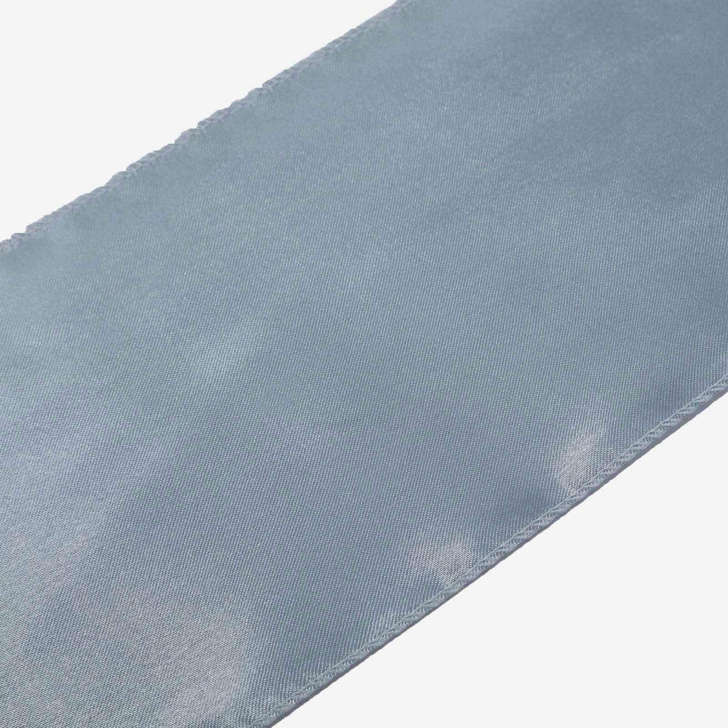 Satin 12"x108" Table Runner Dusty Blue - Stylish Table Linen