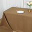 Polyester 90"x156" Rectangle Tablecloth Taupe - Seamless Wrinkle-Resistant Table Cover