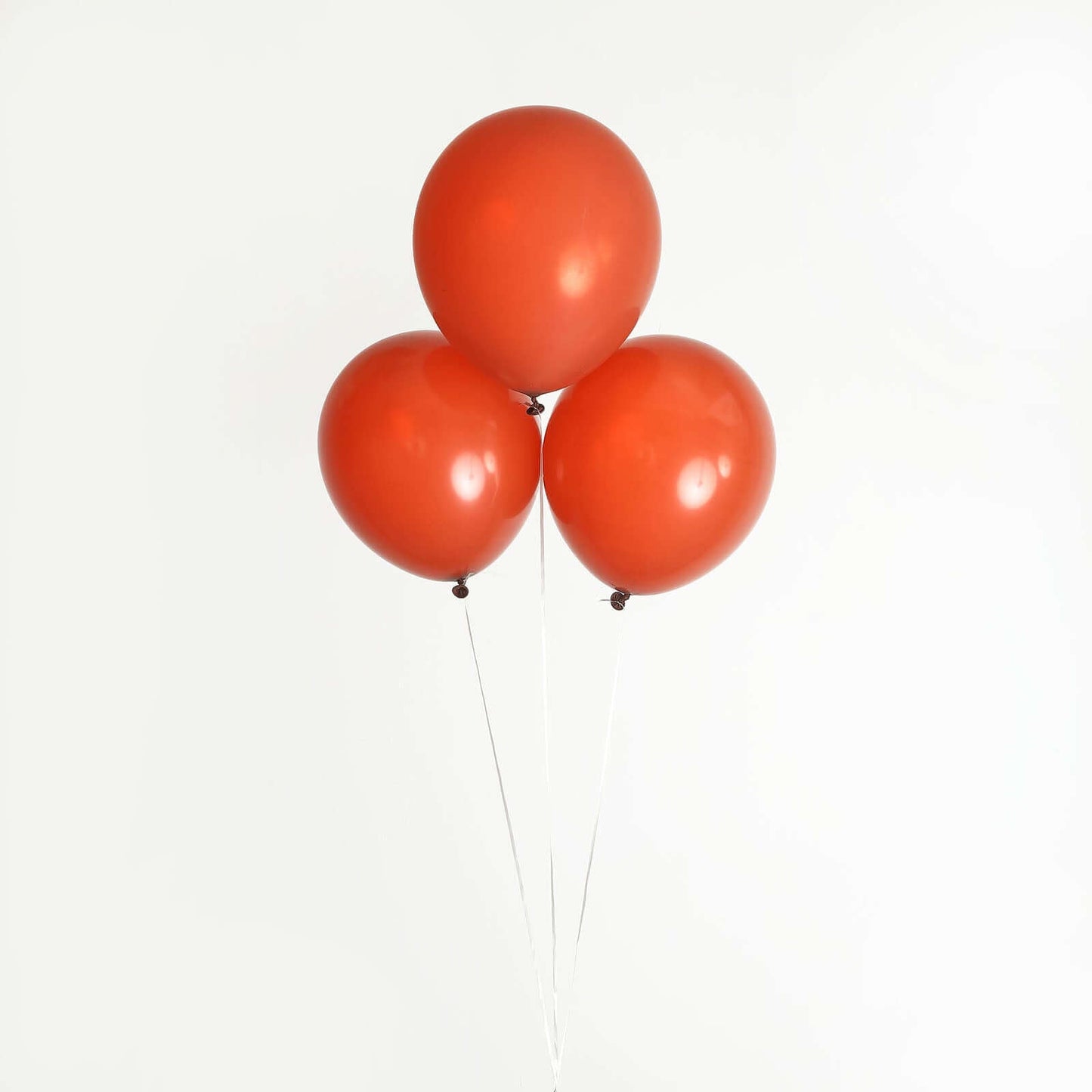 25 Pack 12" Matte Pastel Terracotta (Rust) Helium Air Latex Party Balloons