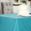 Polyester 60"x102" Rectangle Tablecloth Turquoise - Durable and Stylish Table Cover