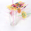 50-Pack Umbrella Drinking Straws Multi-Colored - Fun Disposable Straws for Tropical Parties 10"
