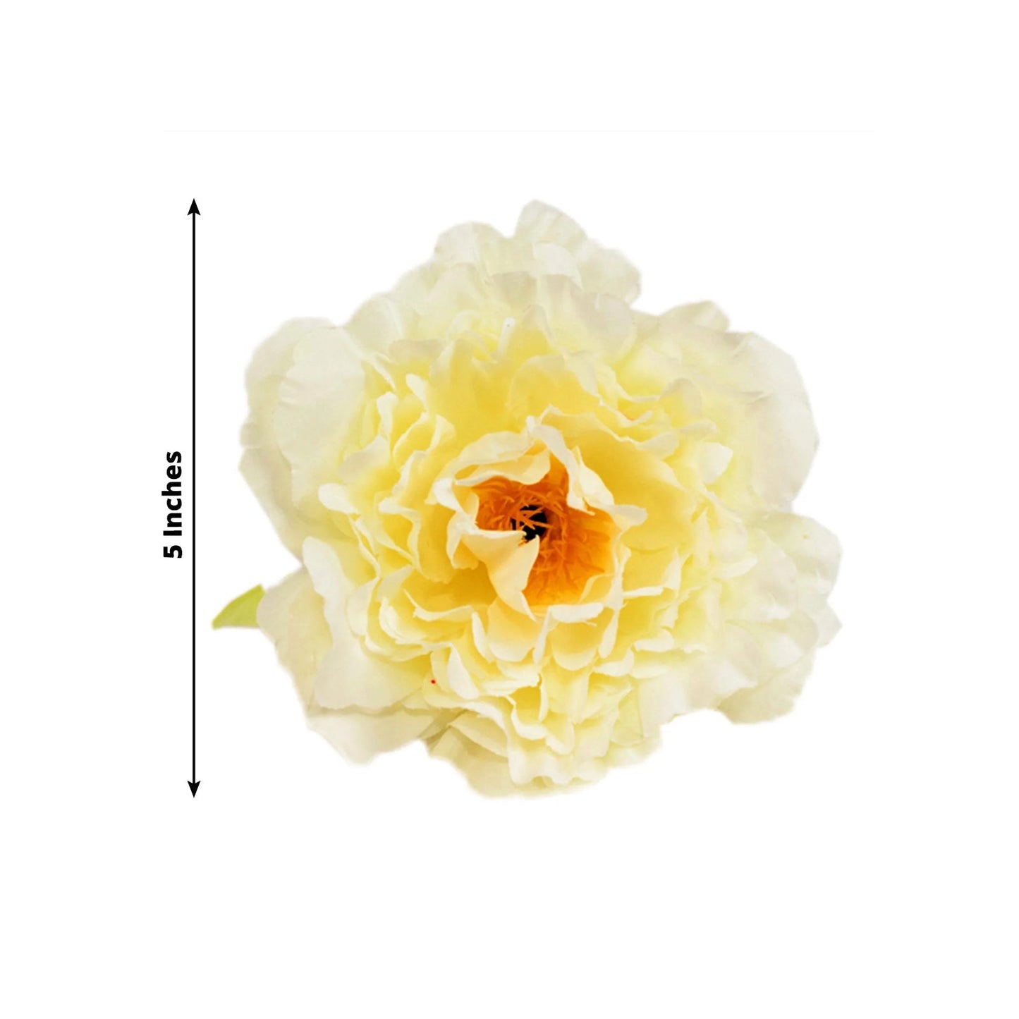 4-Pack Napkin Holders with Silk Peony Flower â€“ Ivory Floral Napkin Rings for Dining Table Settings