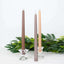3-Pack LED Decorative Lighting Warm Flickering Mixed Natural - Flameless Taper Candles 11"
