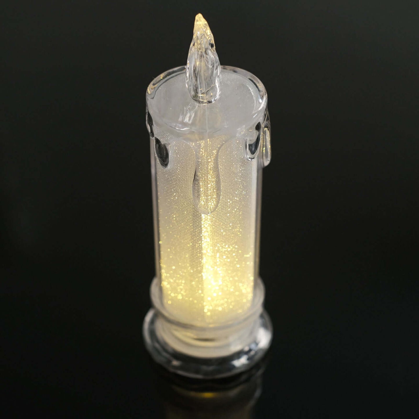 3-Pack LED Flameless Candle Lamp Warm White - Battery Operated Tea Light Candles 7"