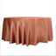 Satin 120" Round Tablecloth Terracotta (Rust) - Stylish Seamless Table Cover