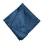 5 Pack Premium Velvet 20"x20" Napkins Navy Blue - Soft Sheen Finish Cloth Napkins