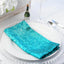 Sequin 20"x20" Napkin Turquoise - Shimmering Dinner Napkin
