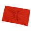 5 Pack Spandex Chair Sashes Red Ruffled Style - Wide Easy to Use Stretch Chair Bands 8"x13"