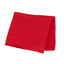 5 Pack Lamour Satin 20"x20" Napkins Red - Soft Matte Finish Dinner Napkins