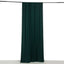 Hunter Emerald Green 4-Way Stretch Spandex Event Curtain Drapes, Wrinkle Free Backdrop Event Panel with Rod Pockets - 5ftx10ft