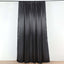 8ftx10ft Black Satin Event Curtain Drapes, Backdrop Event Panel