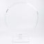 Table Wedding Arch Hoop Stand Acrylic Round Clear - Wreath Tabletop Centerpiece for Weddings 26"