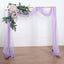 18ft Lavender Lilac Rose Sheer Organza Wedding Arch Drapery Fabric, Window Scarf Valance