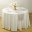 5 Pack Organza Mesh 11"x108" Table Runner Rolls White with Gold Foil Leaf Vines - Disposable Stylish & Chic Table Decor