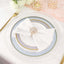 4 Pack Diamond Rhinestone Gold Metal Rose Flower Napkin Rings, Decorative Napkin Buckle Holders