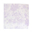 5 Pack Polyester 20"x20" Dinner Napkins White with Lavender Lilac French Toile Pattern - Reusable Floral Cloth Napkins