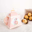 25 Pack 4" Dusty Rose Mini Teapot Favor Boxes, Vintage Rose Gift Boxes with Ribbons