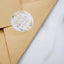 500Pcs 1.5" Thank You Themed Assorted Text Floral Stickers Roll, Labels For DIY Envelope Seal - Round