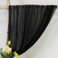 Black Sheer Backdrop Drape â€“ 5ft x 14ft Wedding Arch & Ceiling Decor Panel, Wrinkle Free with Soft Shimmer