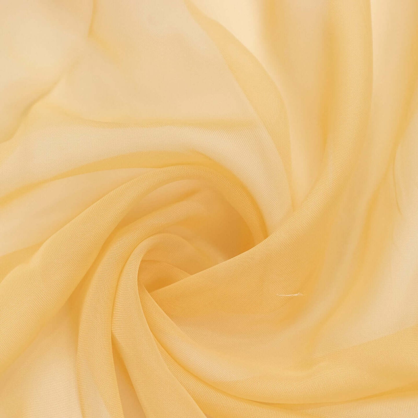 5ftx32ft Champagne Chiffon Curtain Panel, Durable Flame Resistant Backdrop Ceiling Drapery With Rod Pocket