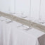 Chiffon 6ft Table Runner Natural - Flowy & Lightweight Table Decor