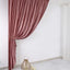 Dusty Rose Crushed Velvet Backdrop Curtain â€“ 8ft x 8ft Event Drape with Rod Pocket, Privacy Panel for Photo Booths & Events