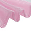 Satin Rectangular 90"x132" Tablecloth Pink - Seamless Table Cover