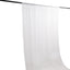 White Sheer Backdrop Drape â€“ 5ft x 14ft Wedding Arch & Ceiling Decor Panel, Wrinkle Free with Soft Shimmer