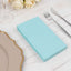 50-Pack Paper Napkins Baby Blue - Soft Disposable 2-Ply Dinner Napkins for Weddings