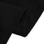 Fire Retardant Premium Polyester 60"x102" Rectangular Tablecloth Black - High-Performance Table Cover