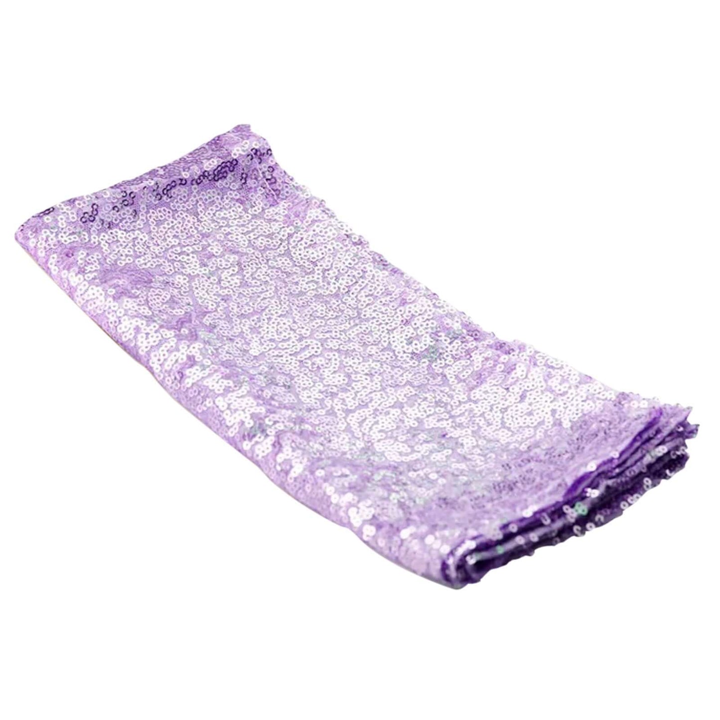Sequin 20"x20" Napkin Lavender Lilac - Shimmering Dinner Napkin