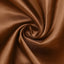 Satin Rectangular 60"x102" Tablecloth Cinnamon Brown - Smooth and Lustrous Table Cover