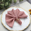 5 Pack Polyester 17"x17" Napkins Dusty Rose - Durable & Wrinkle Resistant Dinner Napkins