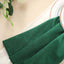 5 Pack Premium Velvet 20"x20" Napkins Hunter Emerald Green - Soft Sheen Finish Cloth Napkins
