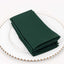 5 Pack Scuba 20"x20" Napkins Hunter Emerald Green - Durable & Reusable Dinner Napkins
