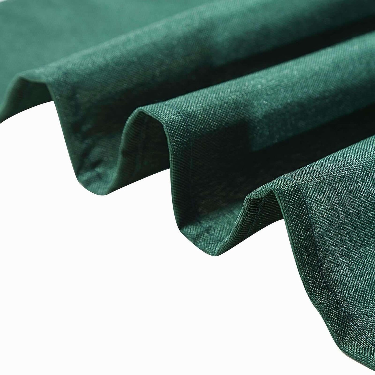 5 Pack Polyester Chair Sashes Hunter Emerald Green 6"x108"
