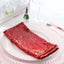 Sequin 20"x20" Napkin Red - Shimmering Dinner Napkin