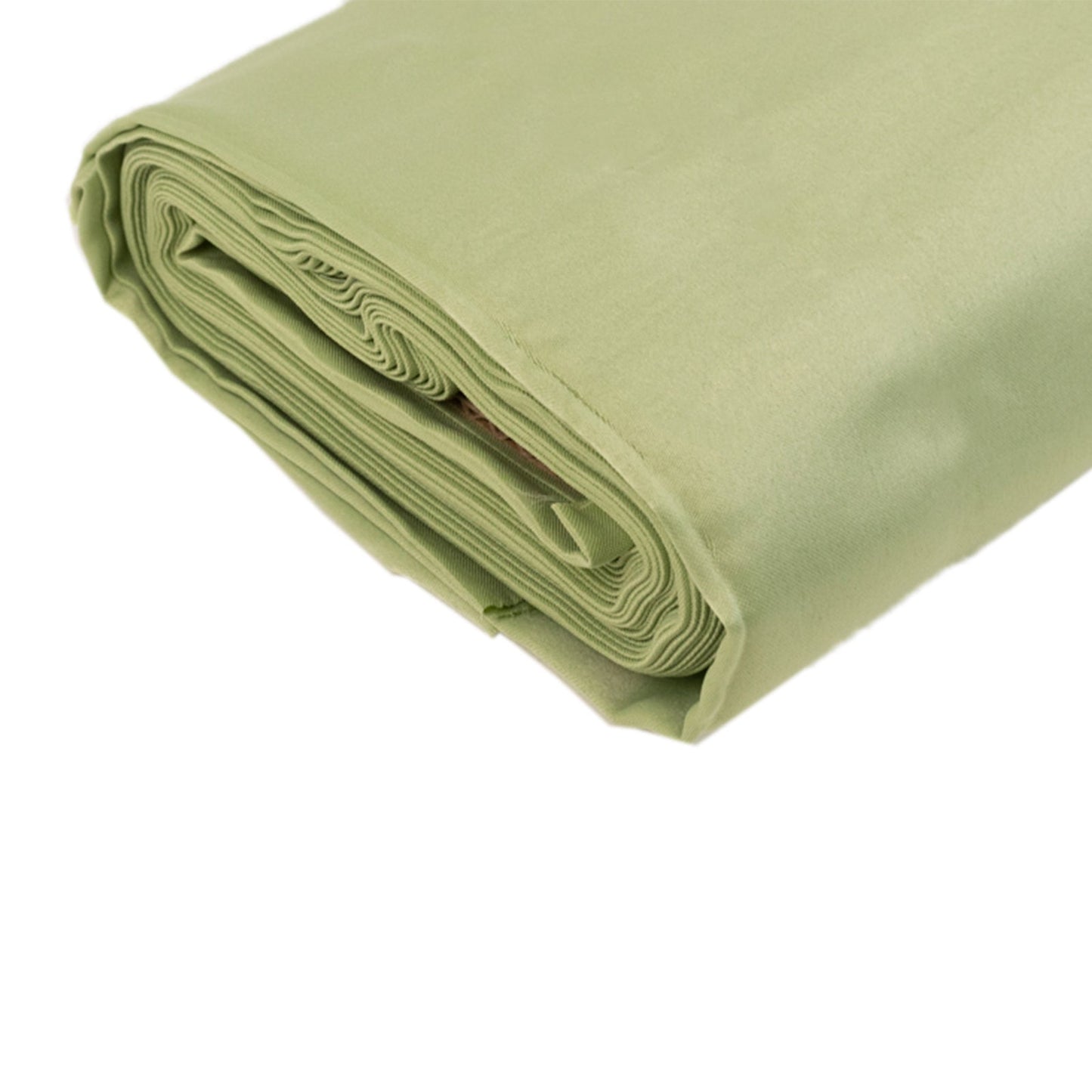 54"x10 Yards Sage Green Lamour Satin Fabric Bolt, Heavy Matte Satin Fabric By The Yard