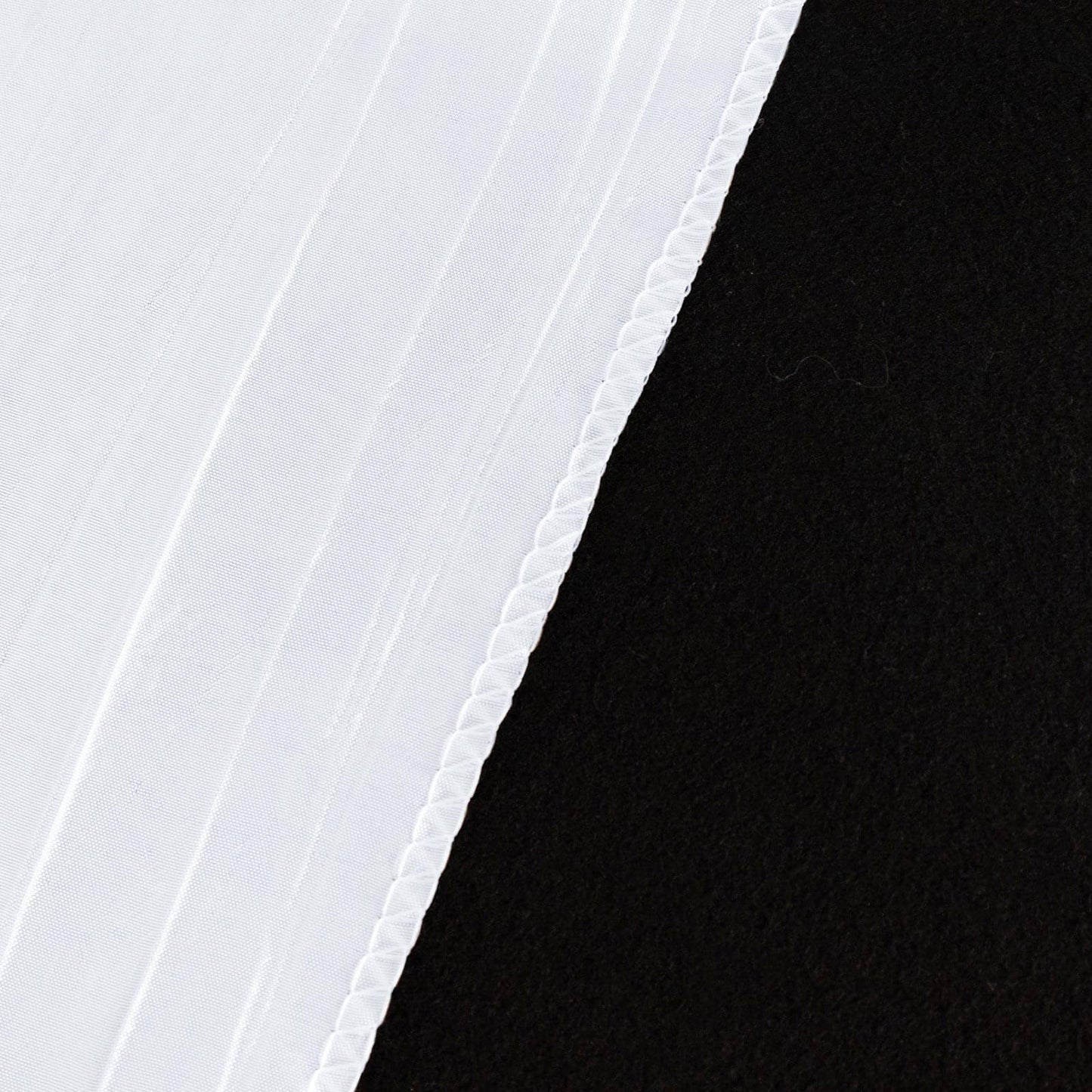 Crinkle Crushed Taffeta Chair Cover for Banquet Chairs White - Reusable Chic Wedding Decor