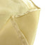 Satin Rectangular 60"x126" Tablecloth Champagne - Smooth and Lustrous Table Cover