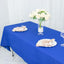 Premium Polyester 60"x102" Rectangle Tablecloth Royal Blue - Durable 220GSM Wrinkle-Resistant Table Cover