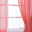 2 Pack Coral Sequin Curtains With Rod Pocket Window Treatment Panels - 52"x84â€