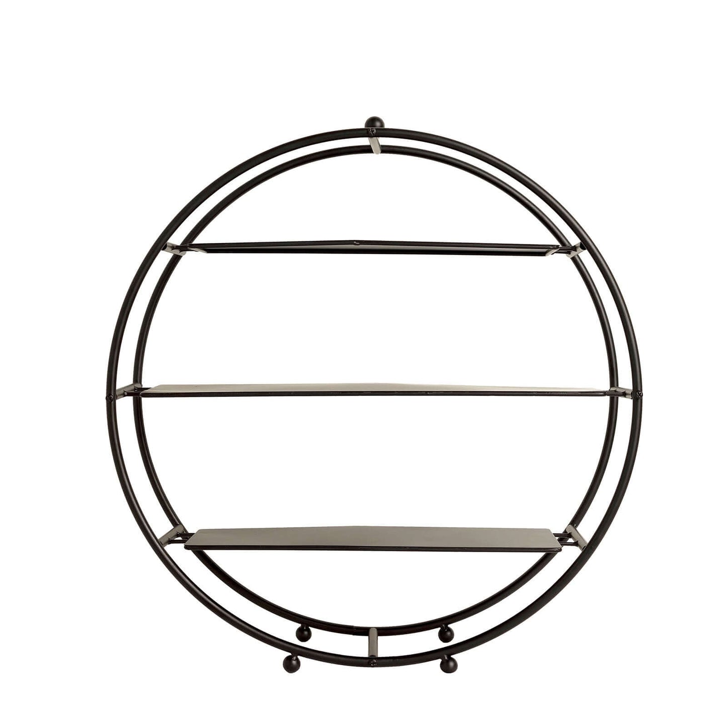 3-Tier Metal Round Cupcake Stand Matte Black - Stylish Dessert Holder Appetizer Display for Modern Weddings Dessert Buffets & Celebrations 21"