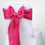 5 Pack Polyester Chair Sashes Fuchsia 6"x108"