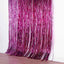 8ft Fuchsia Metallic Tinsel Foil Fringe Doorway Curtain Party Backdrop