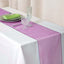 10 Pack Sheer Organza 14"x108" Table Runners Fuchsia - Soft and Lightweight Table Accent