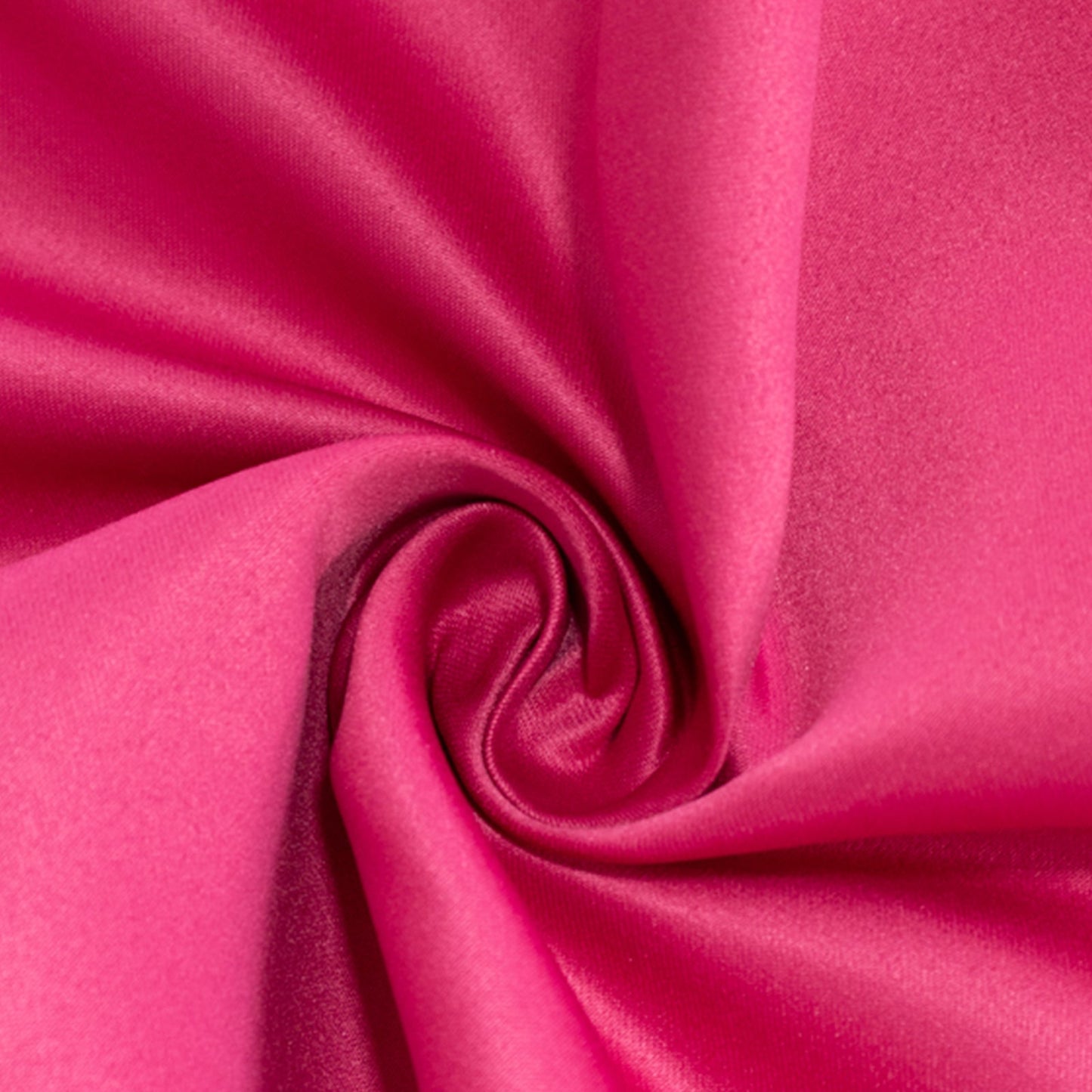Lamour Satin 72"x72" Table Overlay Square Tablecloth Fuchsia - Smooth Finish Table Topper