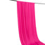 Fuchsia 4-Way Stretch Spandex Event Curtain Drapes, Wrinkle Free Backdrop Event Panel with Rod Pockets - 5ftx14ft