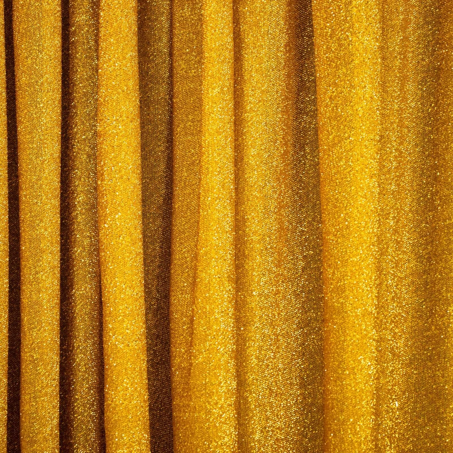 20ftx10ft Gold Metallic Shimmer Tinsel Event Curtain Drapes, Backdrop Event Panel
